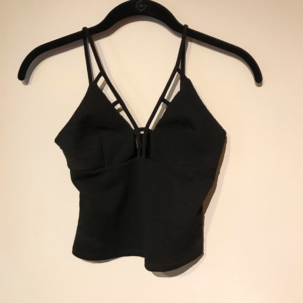 Black Urban Outfitters Strappy Tank